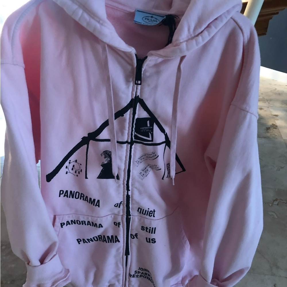 Prada hooded sweatshirt